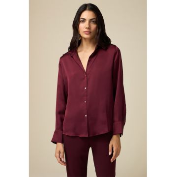 Camasa cu aspect de satin