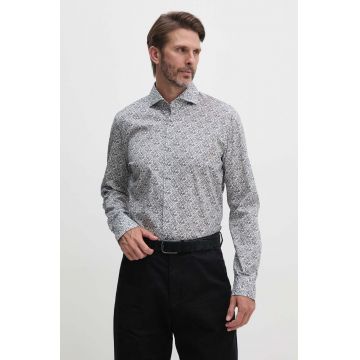 Joop! camasa barbati, culoarea gri, slim, 30043595