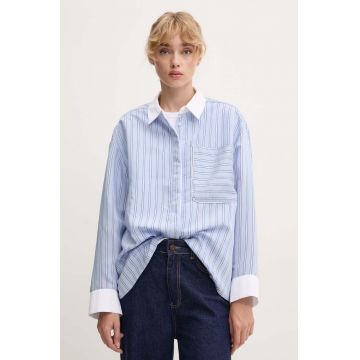 MUNTHE camasa TUXILIMA femei, cu guler clasic, relaxed, 243100424327