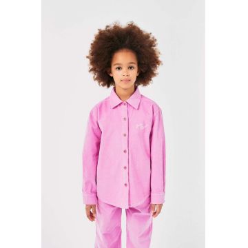 Bobo Choses camasa de bumbac pentru copii culoarea roz, 224AC032