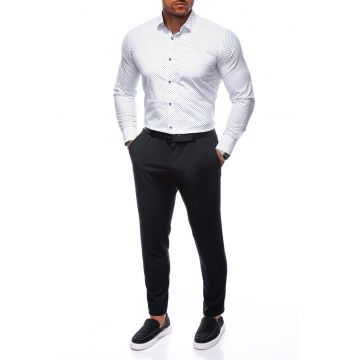 Camasa din amestec de bumbac cu model