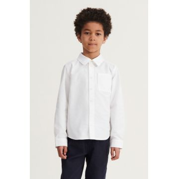 Liewood camasa de bumbac pentru copii Costa Shirt culoarea alb, LW17807