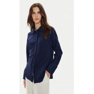 Camasa dama -  84191 - Bumbac - Bleumarin