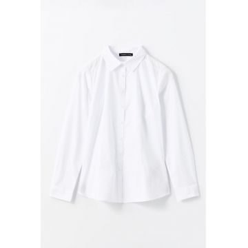 Camasa din poplin cu model uni