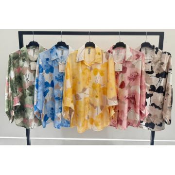 Camasa Onesize din satin - Kamelia