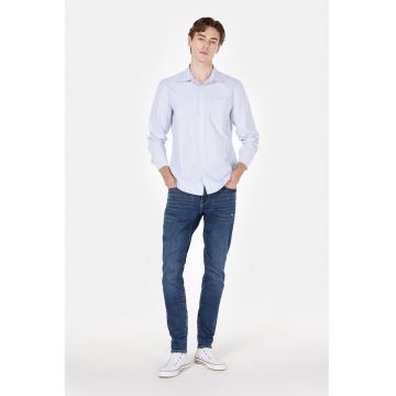 Camasa din bumbac cu model in dungi