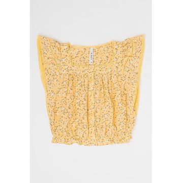 Camasa cu maneci scurte si model floral