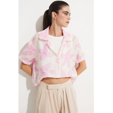 Camasa cu model floral