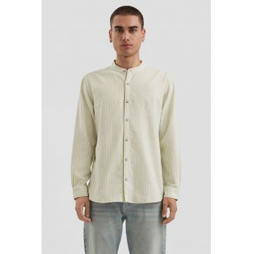 Camasa de bumbac cu model in dungi