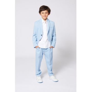 Camasa din bumbac cu model uni