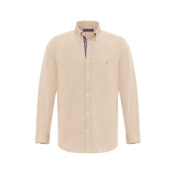 Camasa oxford cu logo brodat