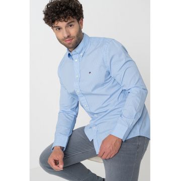 Camasa Oxford cu logo discret