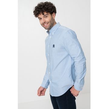 Camasa regular fit cu logo discret
