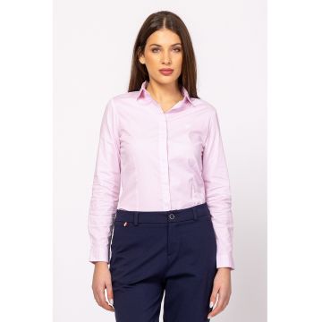 Camasa slim fit din amestec de bumbac Rita