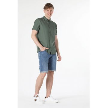 Camasa Cu Maneca Scurta De Barbati Kaki Regular Fit8683197129338