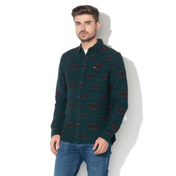 Camasa cu maneci lungi si model grafic