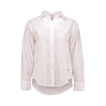 Camasa de bumbac cu broderie