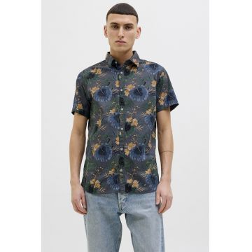 Camasa din bumbac cu model