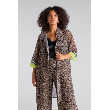Camasa lejera cu model animal print