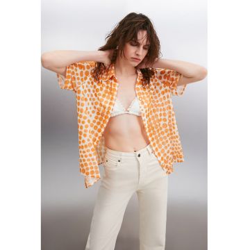 Camasa lejera cu model