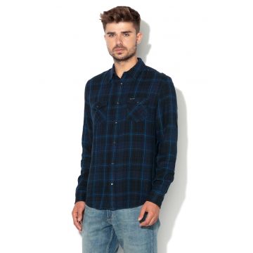 Camasa regular fit cu model in carouri