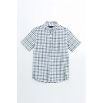 Camasa regular fit cu model in carouri