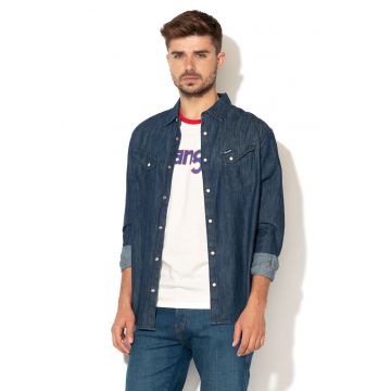 Camasa regular fit de chambray