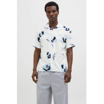 Camasa relaxed fit din amestec de bumbac organic