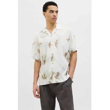 Camasa relaxed fit din amestec de bumbac organic