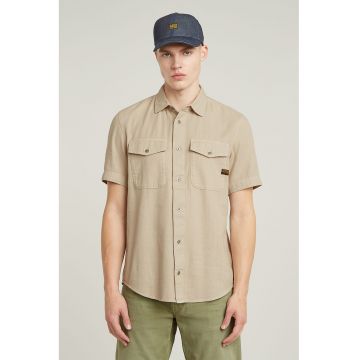 Camasa slim-fit din bumbac Marine
