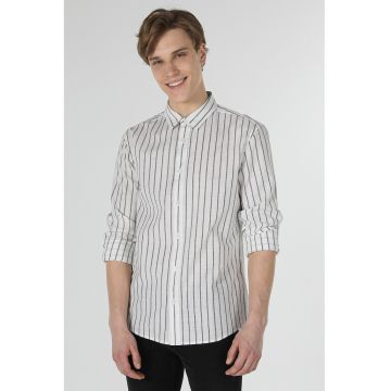 Camasa slim fit in dungi