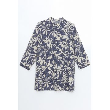 Camasa-tunica cu model floral