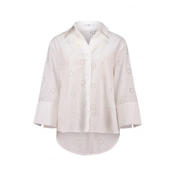 Bluza cu dantela sangallo