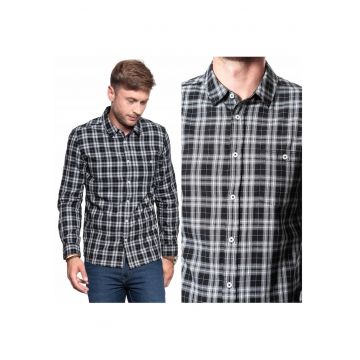 Camasa Barbati -  Casper Kc - Croi: Slim Fit - Stil: Drept / Regulamentar - Inchidere: Nasturi - Compozitie Material: 100% Bumbac - M Intl - Multicolor