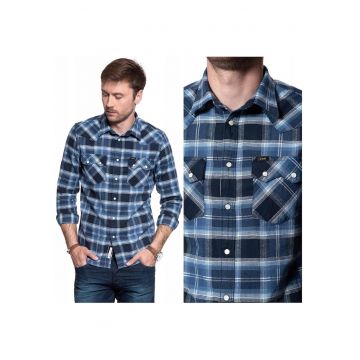 Camasa Barbati -  Rider Shirt - Croi: Regular Fit - Inchidere: Capse - Compozitie Material: 100% Bumbac - Numar De Buzunare: 2 - M Intl - Multicolor