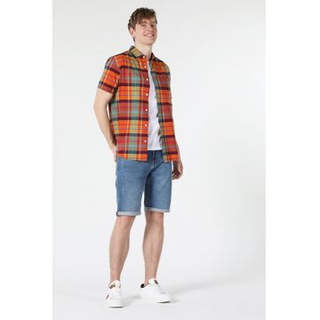 Camasa Cu Maneca Scurta DeBarbati Multicolor Regular Fit
