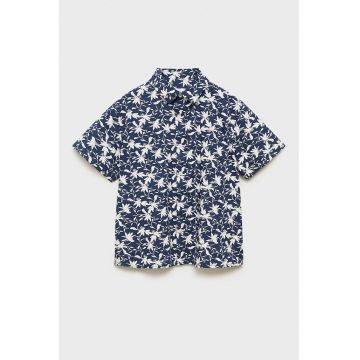 Camasa cu maneci scurte si model floral