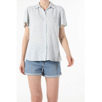 Camasa cu maneci scurte si model floral