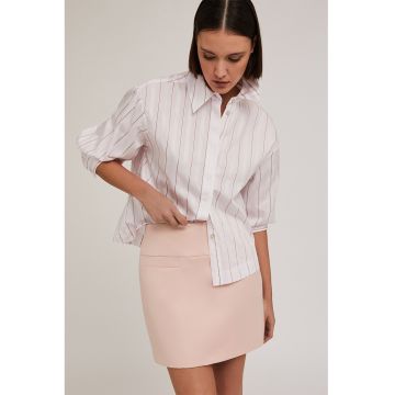 Camasa cu model in dungi si maneci cazute
