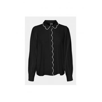 Camasa dama -  303614775 - Viscoza - M INTL - Negru