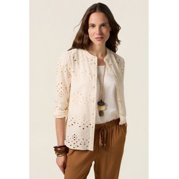 Camasa de bumbac cu broderie