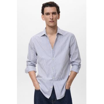 Camasa de bumbac cu guler clasic