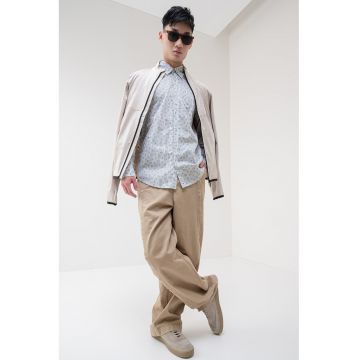 Camasa din bumbac cu model Rickert