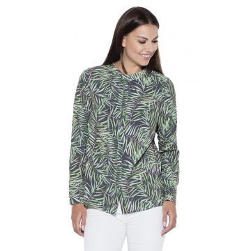Camasa  K400 - model 19 - multicolor - poliester - elastan - maneci lungi -