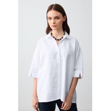 Camasa lejera cu model uni