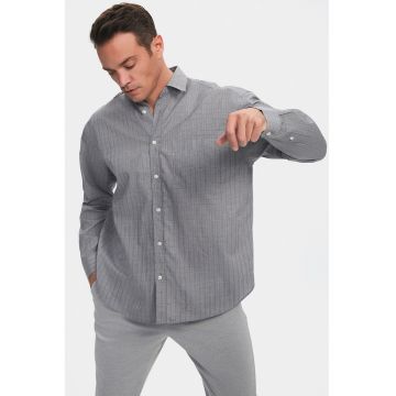 Camasa regular fit de bumbac