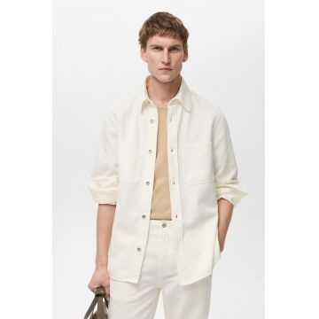 Camasa regular-fit din amestec de tencel