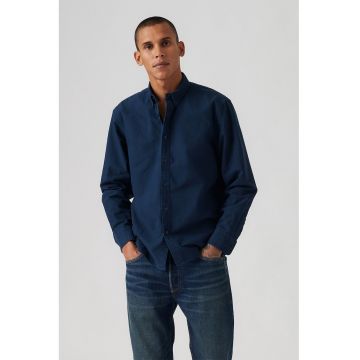 Camasa relaxed fit de bumbac