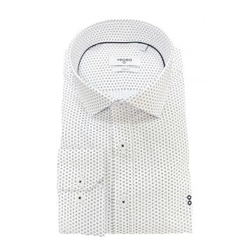 Camasa slim fit cu model