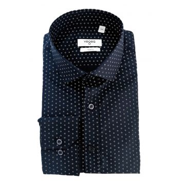 Camasa slim fit cu model